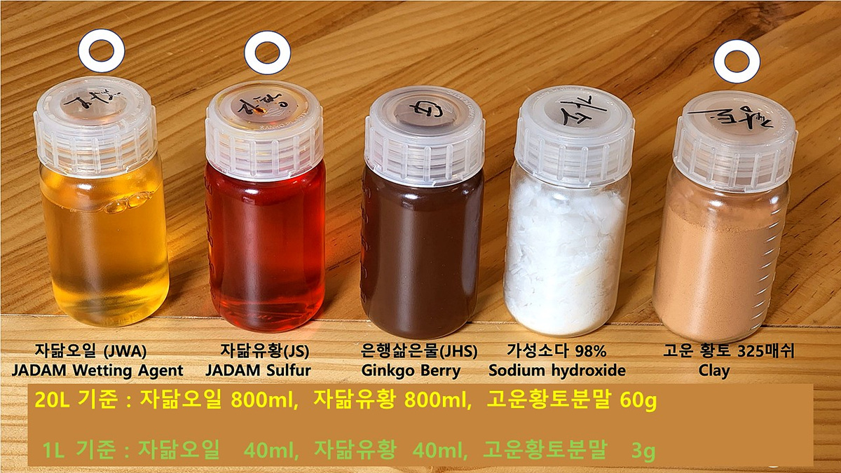 이 희석배수는 작물에는 사용할 수 없다.